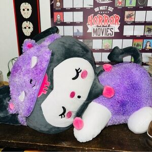 Sanrio Kuromi Hello Kitty and Friends Sleeping Jumbo Plush